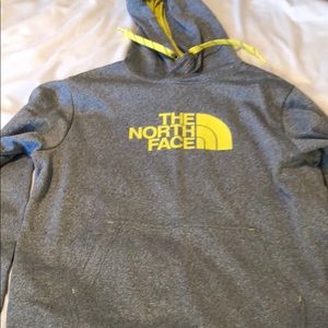 The North Face sweatshirt